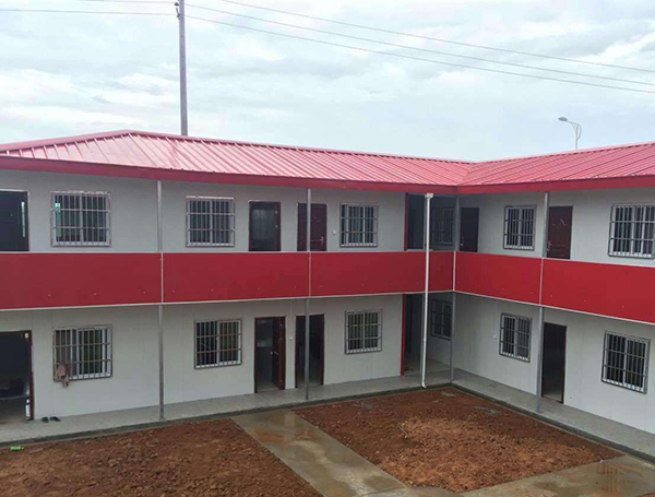 彩鋼活動(dòng)房工程案例