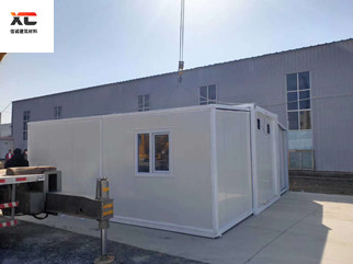 雙翼折疊活動(dòng)房一變?nèi)p翼折疊房經(jīng)濟(jì)環(huán)保活動(dòng)房