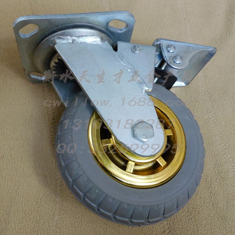 普通剎車萬向輪